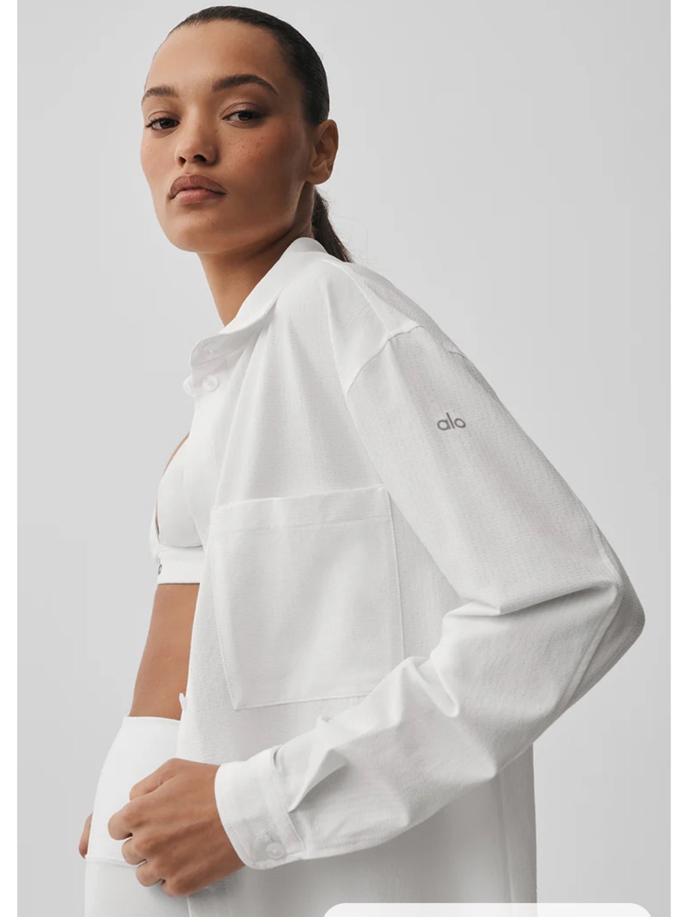 ALO Yoga Dreamscape Button-Down Long sleeve Shirt